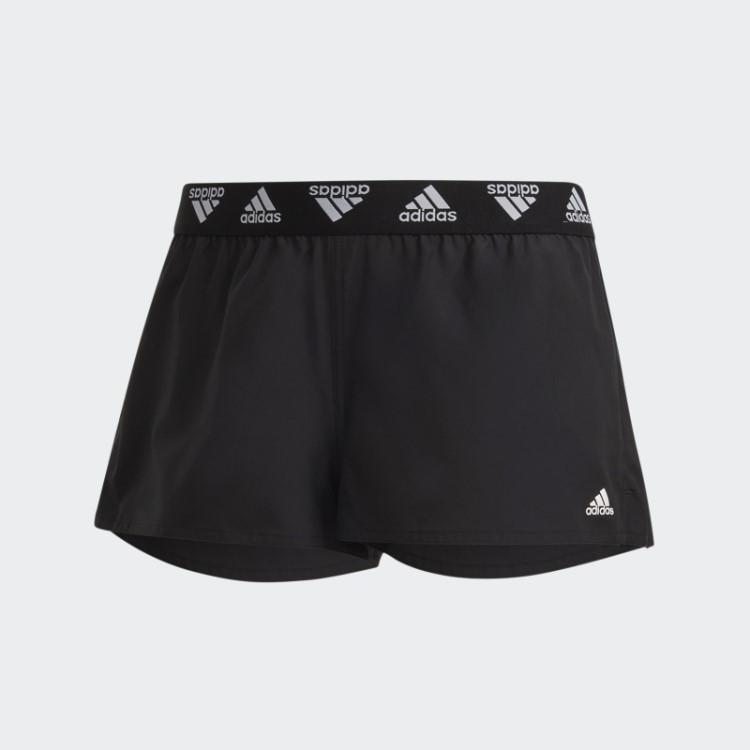 Bermuda De Praia Preta De Marca Adidas