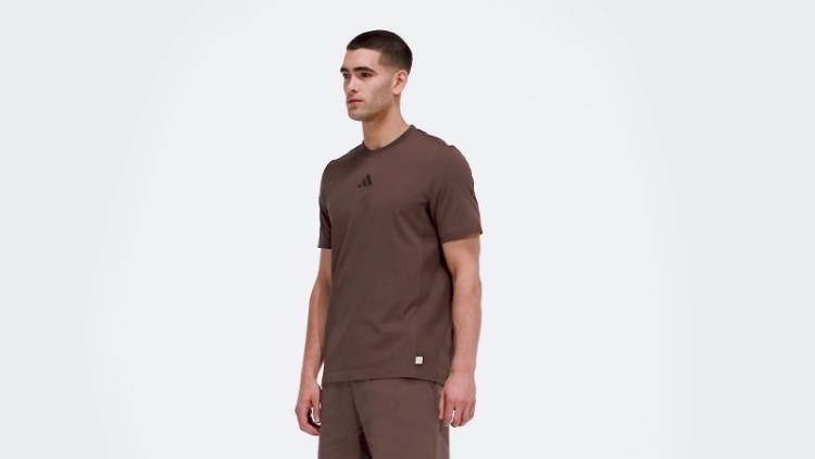 Camiseta Marrom Adidas Studio Lounge