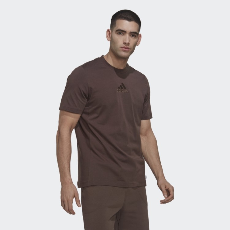 Camiseta Marrom Adidas Studio Lounge