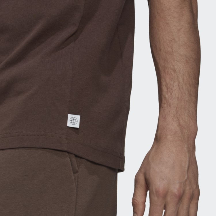 Camiseta Marrom Adidas Studio Lounge