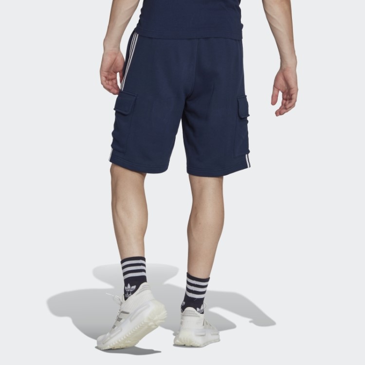 Shorts Cargo Adicolor Classics 3 Listras Noite índigo Adidas