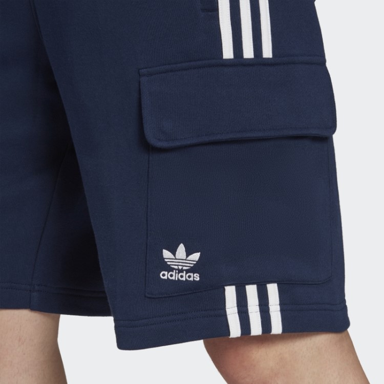Shorts Cargo Adicolor Classics 3 Listras Noite índigo Adidas
