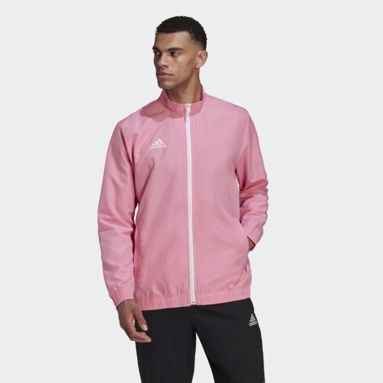 Top De Trilha De Apresentação Adidas Entrada 22 Com Brilho Rosa