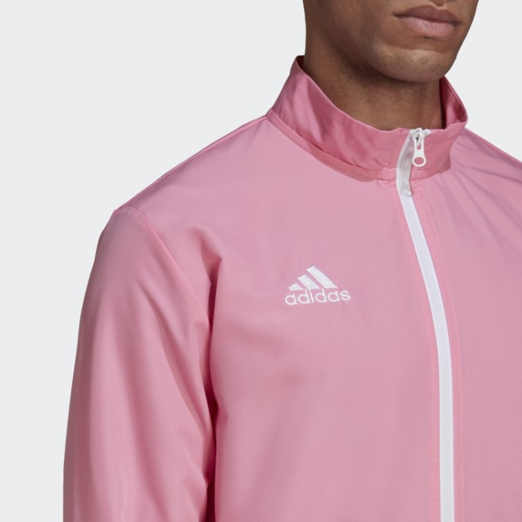 Top De Trilha De Apresentação Adidas Entrada 22 Com Brilho Rosa