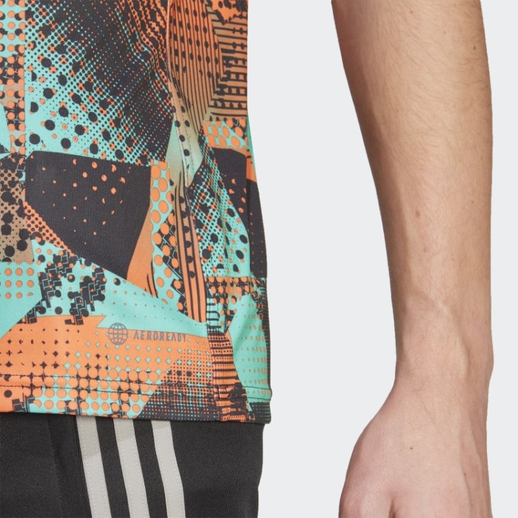 Camisa De Treino Preto Messi Gráfico Adidas