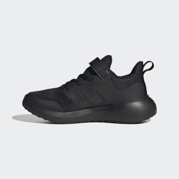 Adidas Fortarun 2.0 Cloudfoam Sapato De Renda Elástico Top Strap Carbono