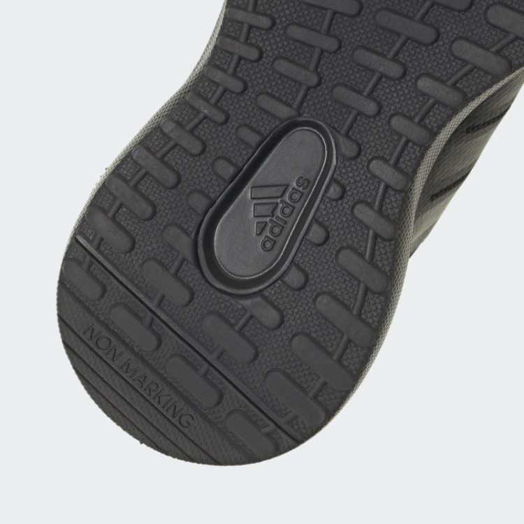 Adidas Fortarun 2.0 Cloudfoam Sapato De Renda Elástico Top Strap Carbono