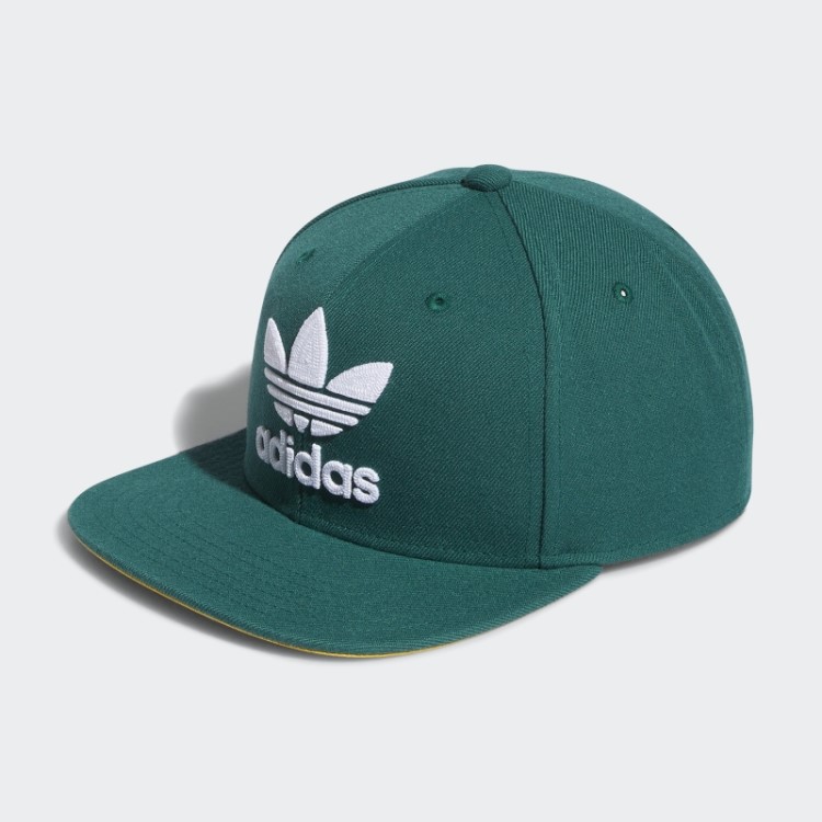 Boné Verde Trefoil Snapback Adidas