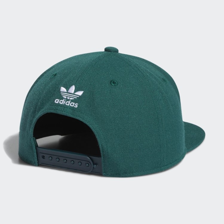 Boné Verde Trefoil Snapback Adidas
