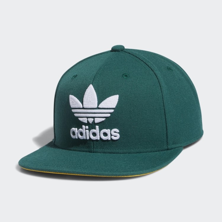 Boné Verde Trefoil Snapback Adidas