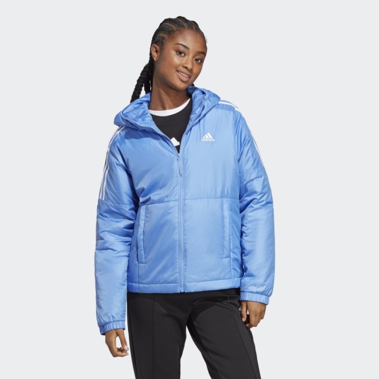 Jaqueta Com Capuz Isolada Essentials Azul Adidas
