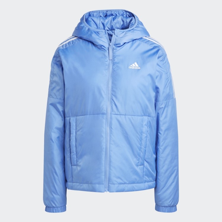 Jaqueta Com Capuz Isolada Essentials Azul Adidas