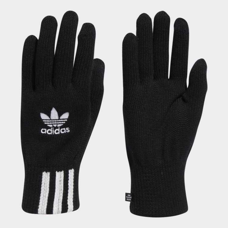 Luvas Adicolor Pretas Adidas