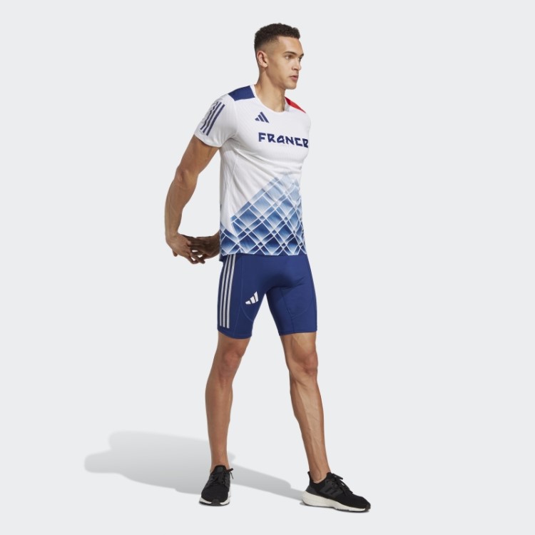 Camiseta Branca Adidas Adizero Promo