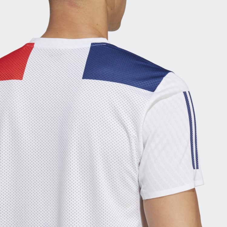 Camiseta Branca Adidas Adizero Promo