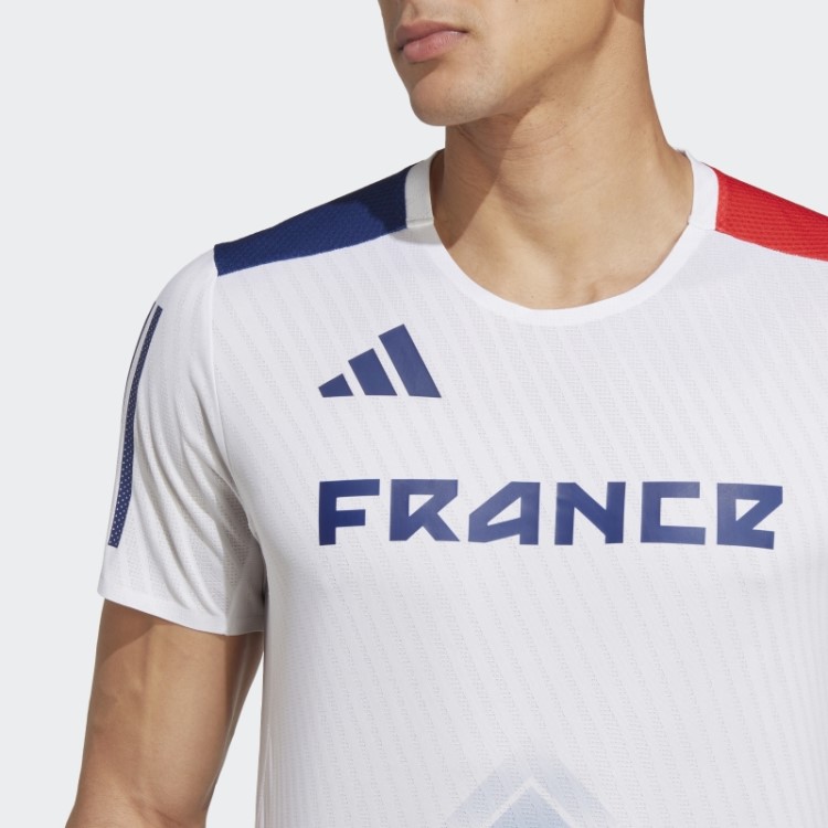Camiseta Branca Adidas Adizero Promo