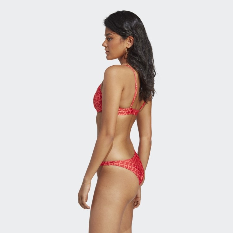 Top De Banho Vermelho Adidas Originals Com Monograma