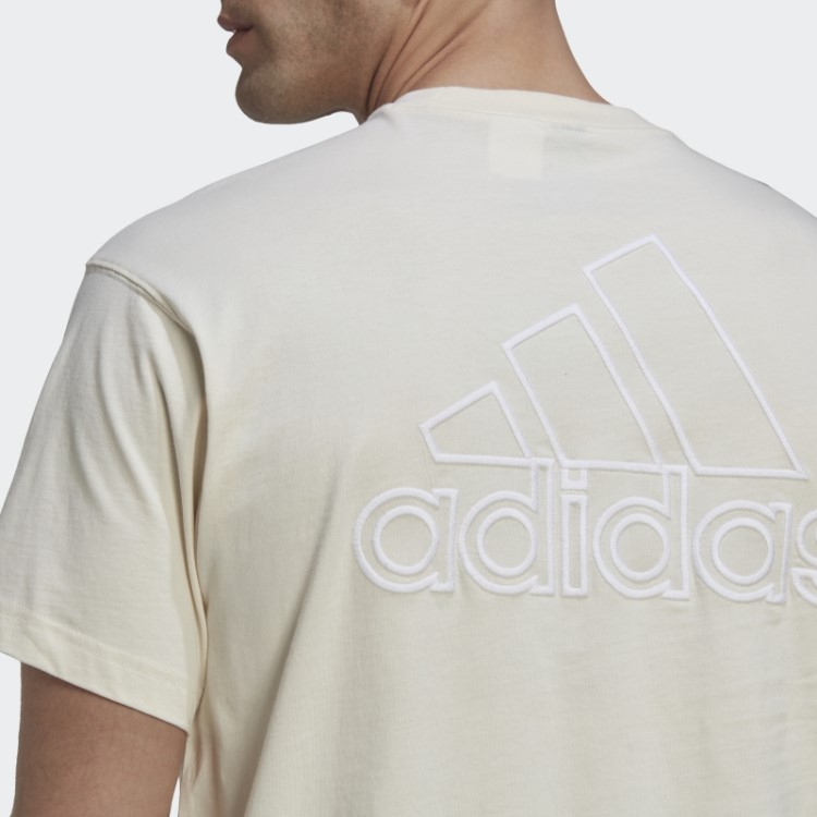 Adidas Undyed Big Badge Of Sport T-shirt (gênero Neutro)
