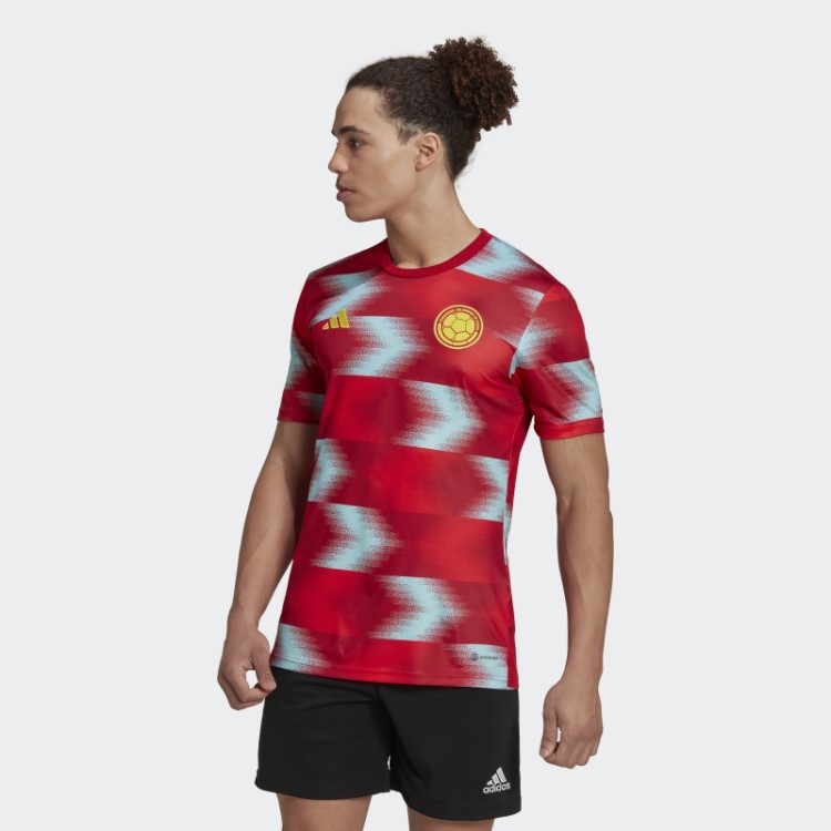 Adidas Colombia Camisa Pré-jogo Multicolor