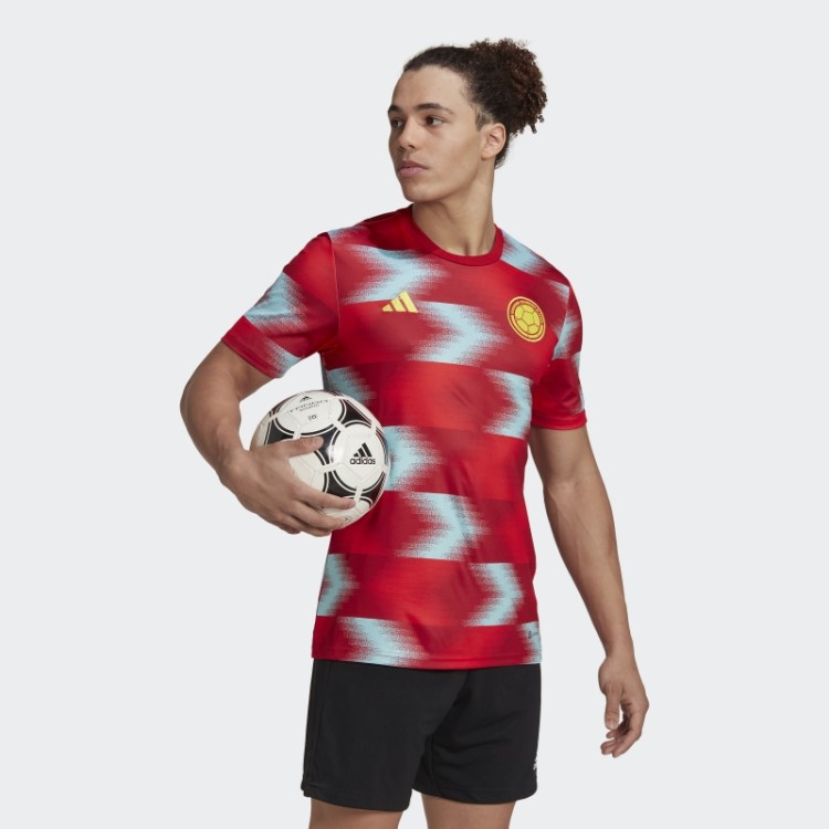 Adidas Colombia Camisa Pré-jogo Multicolor