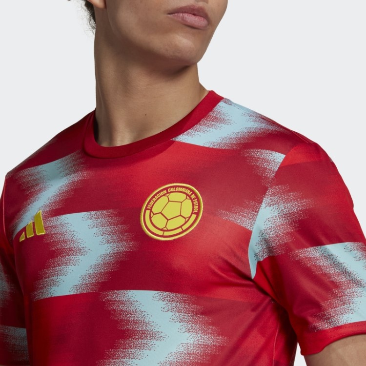 Adidas Colombia Camisa Pré-jogo Multicolor