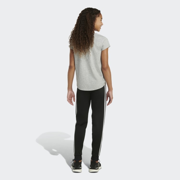 Camiseta Manga Curta Urze Cinza Médio Adidas