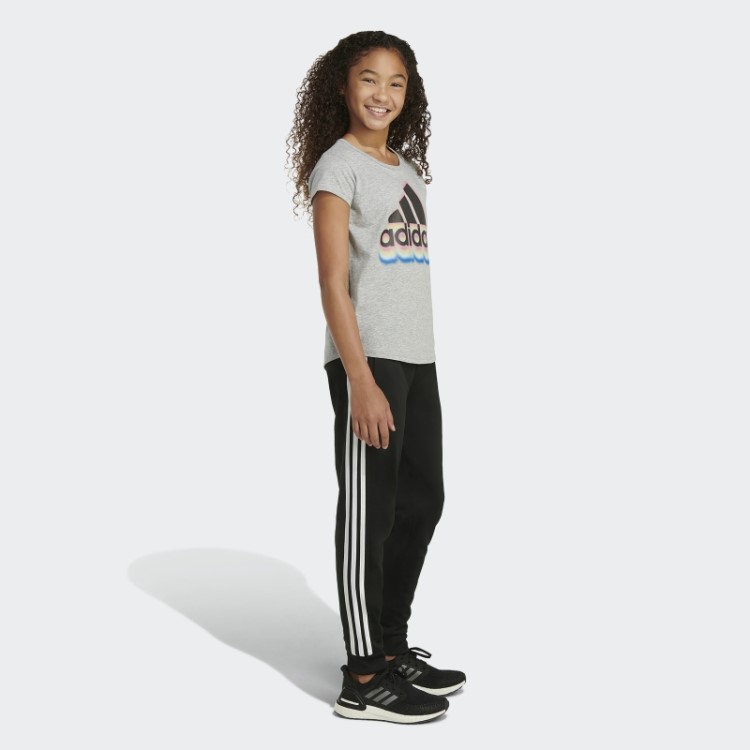 Camiseta Manga Curta Urze Cinza Médio Adidas