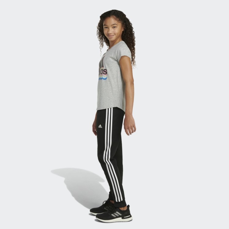 Camiseta Manga Curta Urze Cinza Médio Adidas