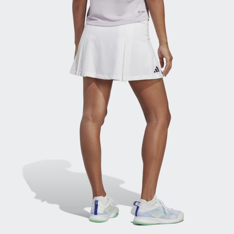 Saia Plissada Club Tennis Branca Adidas
