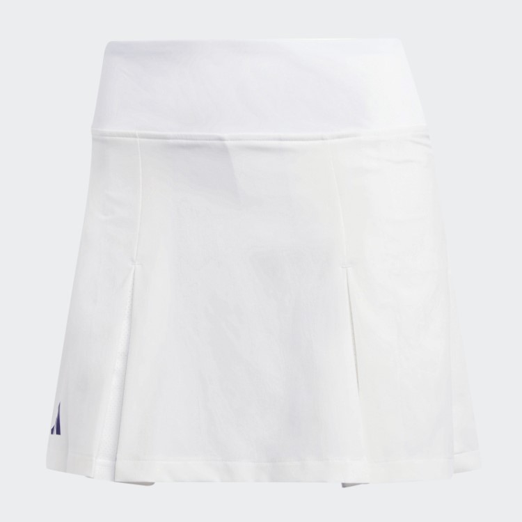 Saia Plissada Club Tennis Branca Adidas