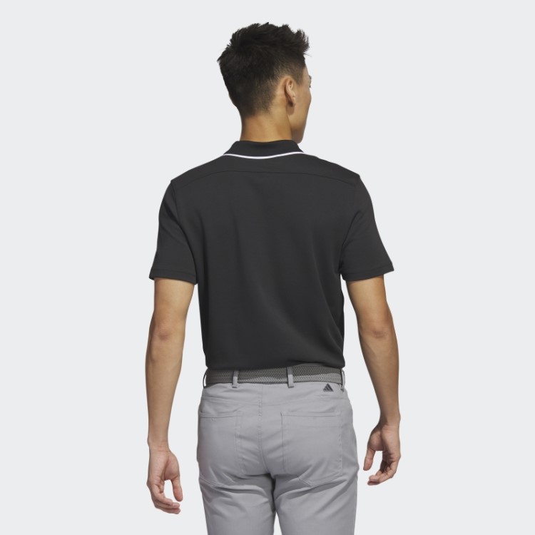 Adidas Go-to Piqué Golf Camisa Polo Preta