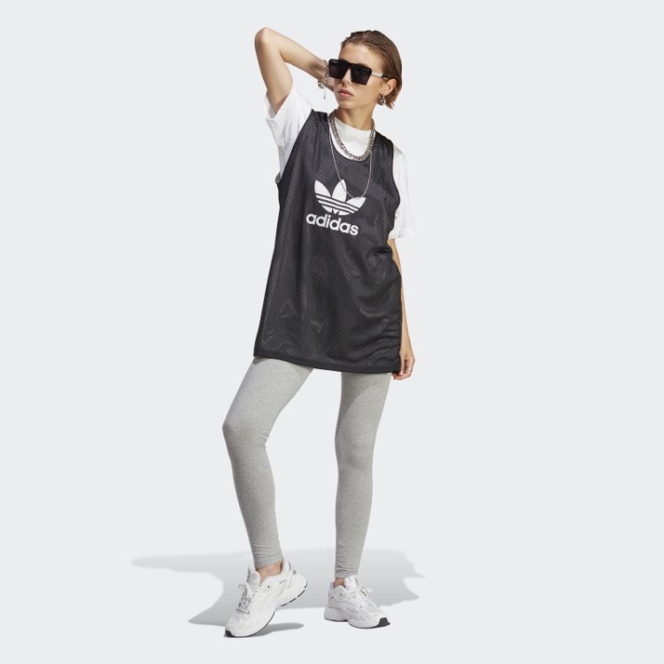 Leggings Adicolor Essentials Cinza Médio Adidas