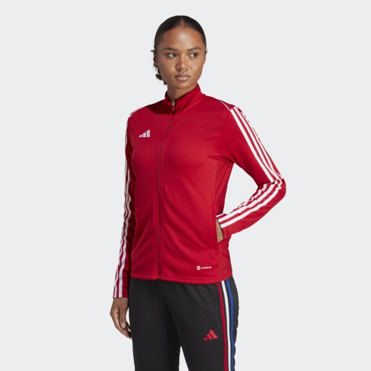 Jaqueta De Treino Vermelha Adidas Tiro 23 League Quente