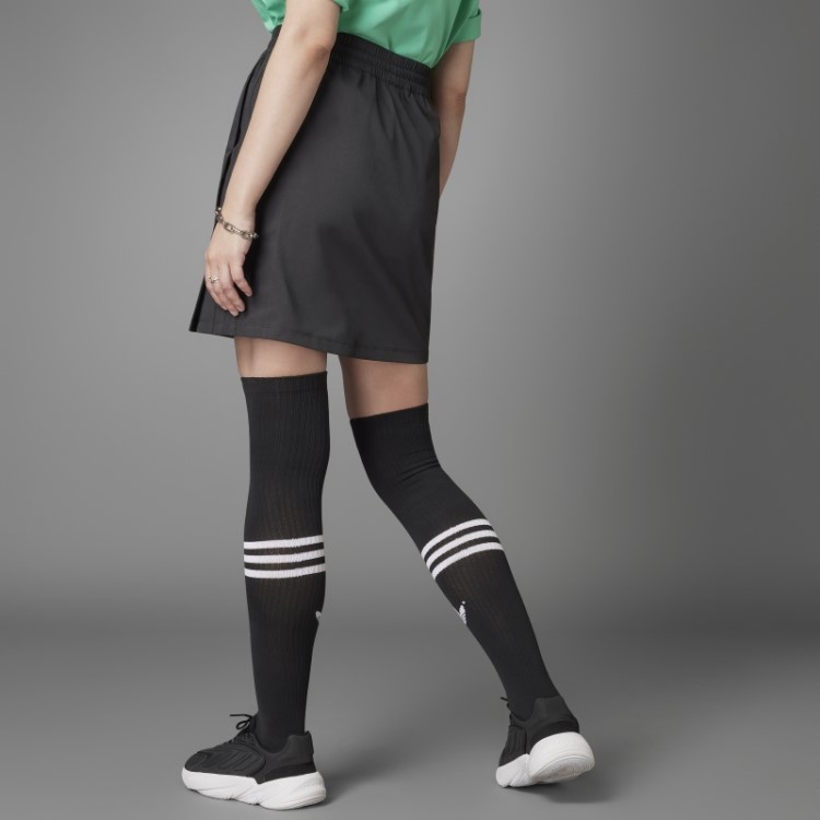 Saia Sempre Original Com Botão De Pressão Adidas Preta