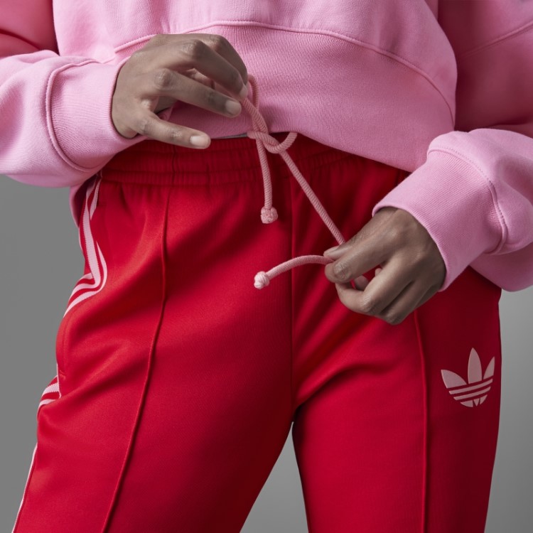 Calça Adidas Scarlet Adicolor Heritage Agora Larga