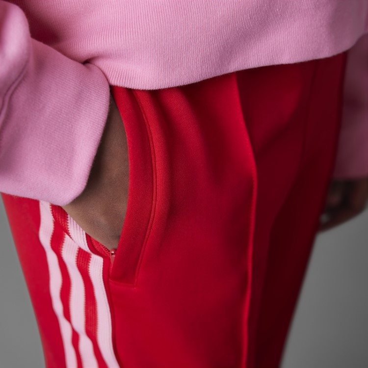 Calça Adidas Scarlet Adicolor Heritage Agora Larga