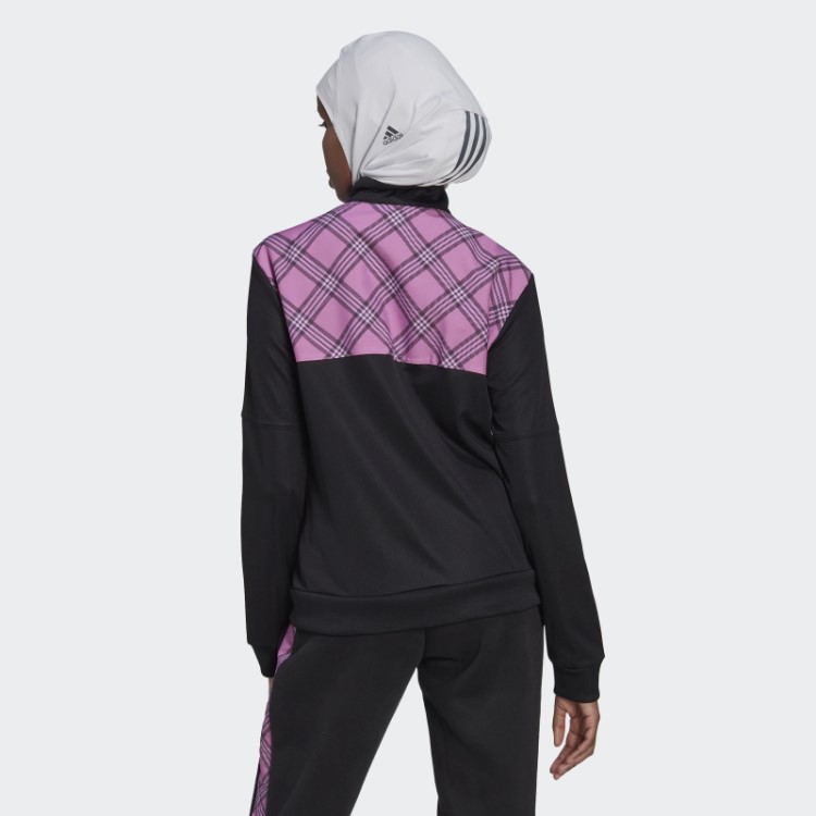 Jaqueta Adidas Tiro Lilás