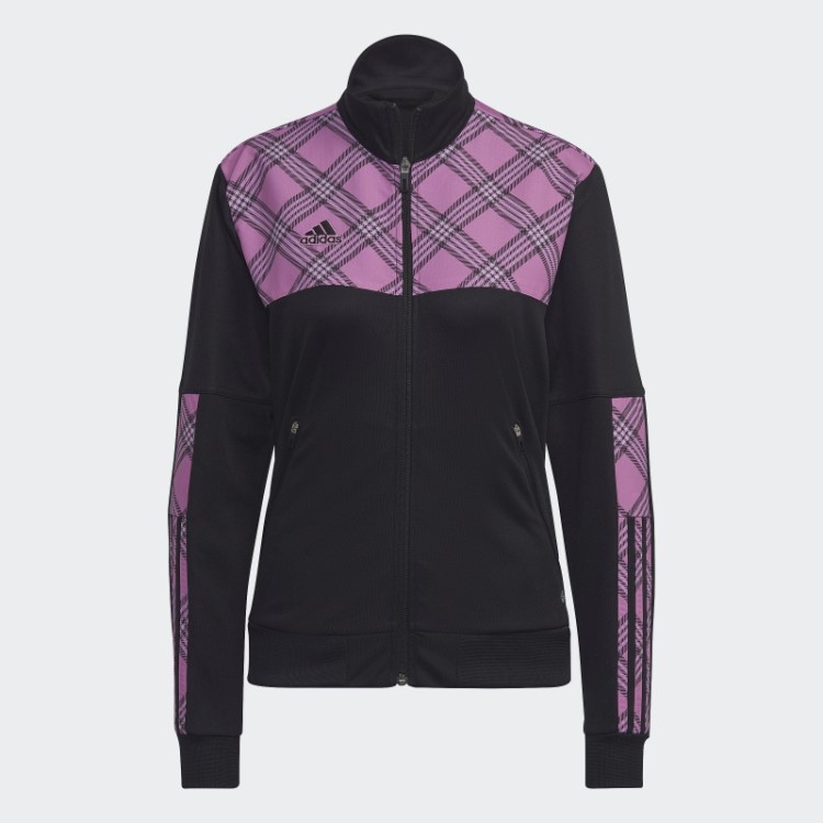 Jaqueta Adidas Tiro Lilás