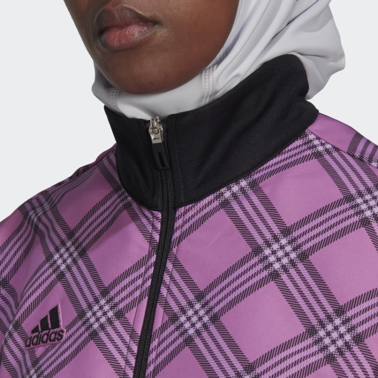 Jaqueta Adidas Tiro Lilás