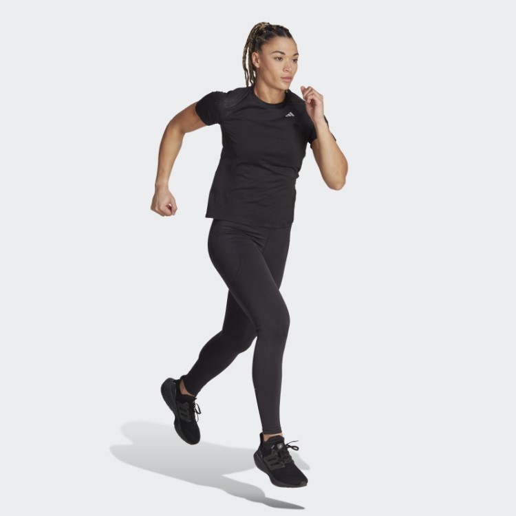 Camiseta Preta Adidas Adizero Running