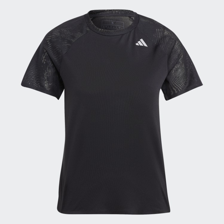 Camiseta Preta Adidas Adizero Running