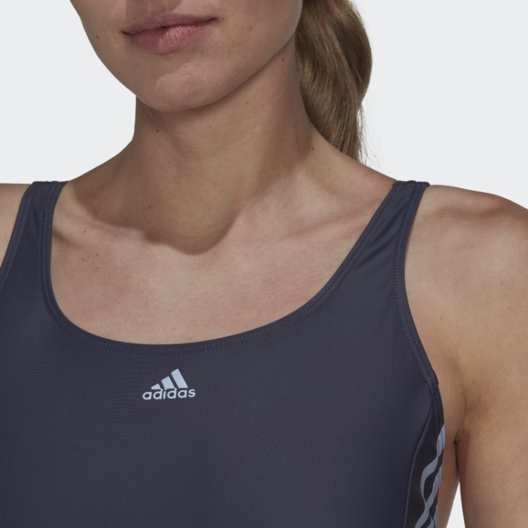 Fato De Banho Com As 3 Riscas Médias Marinho Adidas