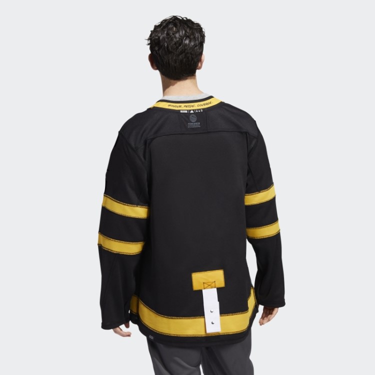 Preto Adidas Autêntico Reversível Toronto Maple Leafs X Draw House Camisa Alternativa Quente