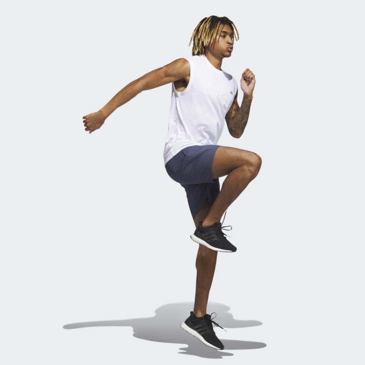 Regata Branca Adidas Hiit Projetada Para Treino