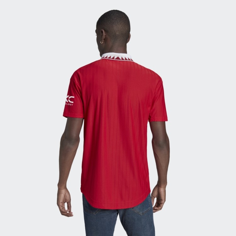 Real Red Manchester United 22/23 Home Autêntico Jersey Adidas