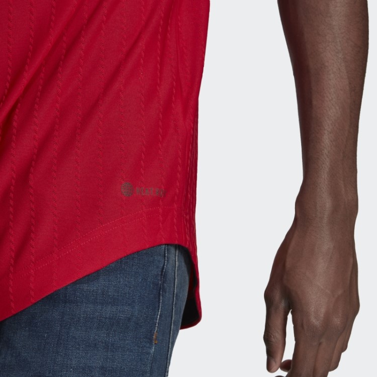 Real Red Manchester United 22/23 Home Autêntico Jersey Adidas