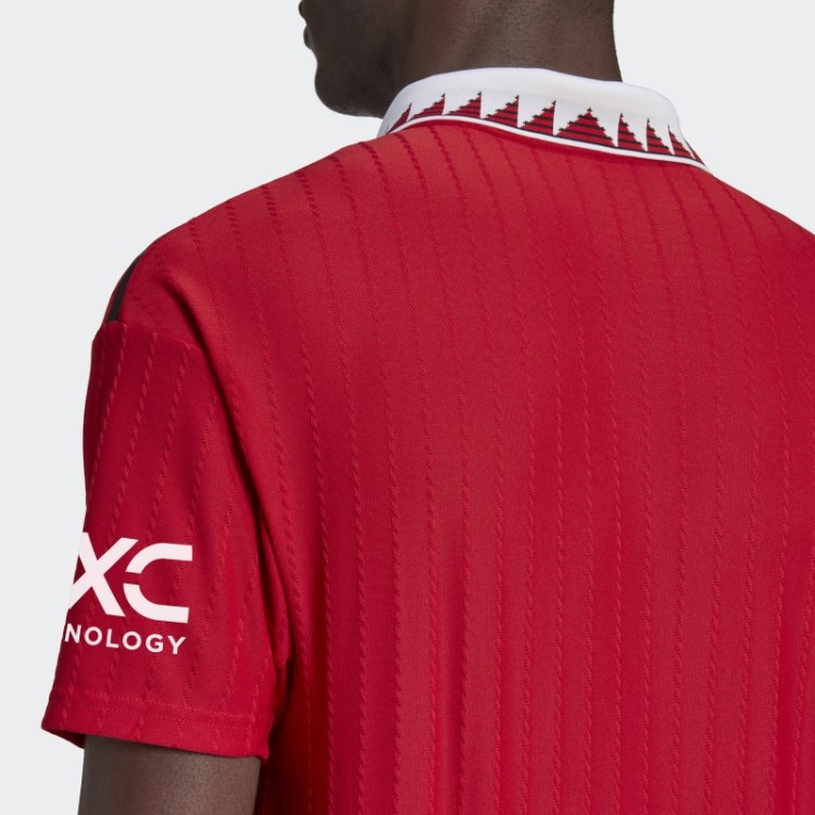 Real Red Manchester United 22/23 Home Autêntico Jersey Adidas