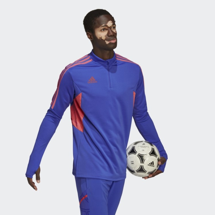 Adidas Condivo 22 Predador Track Top Azul De Alta Resolução