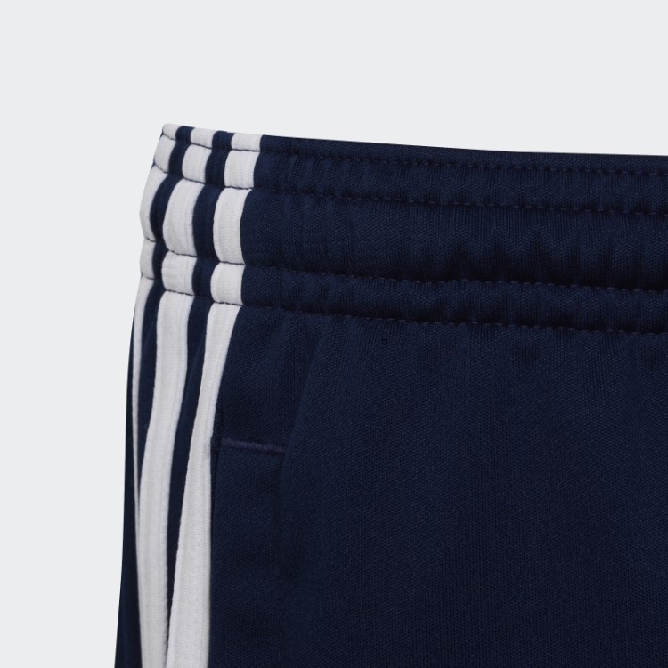 Short Adidas Train Essentials Aeroready 3 Listras Regular Fit Azul Escuro