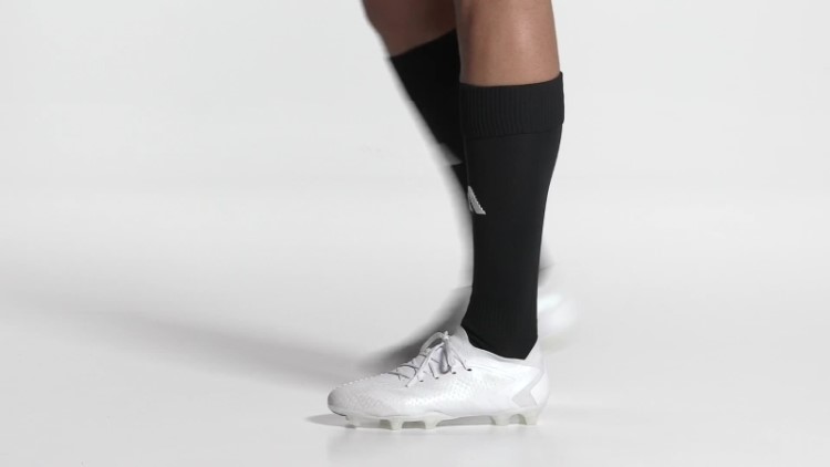 Adidas Predador Precisão.1 Botas Baixas E Firmes Moda Branca